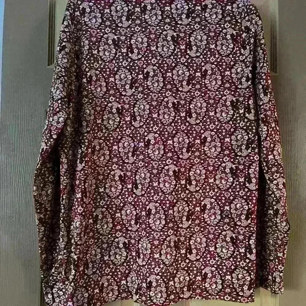 WOMEN  Large Lands' End long sleeve Top​​​​​​​​​​​​​​​​​​​​ - Picture 2 of 5